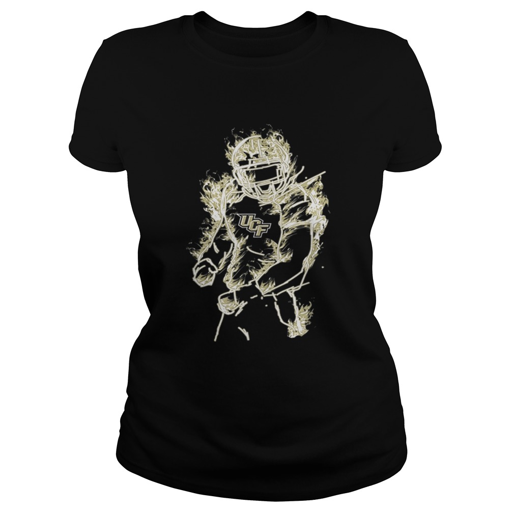 UCF Knights Football Player On Fire Classic Ladies