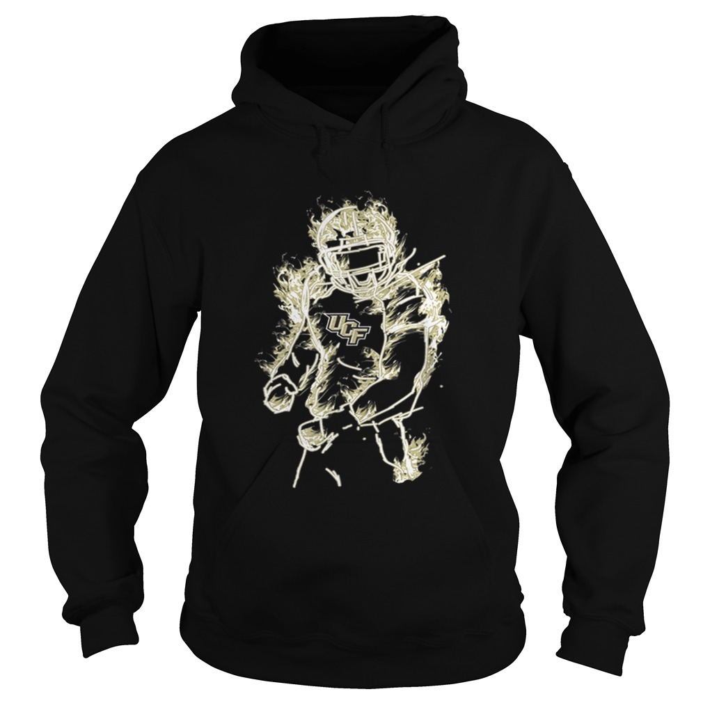 UCF Knights Football Player On Fire Hoodie