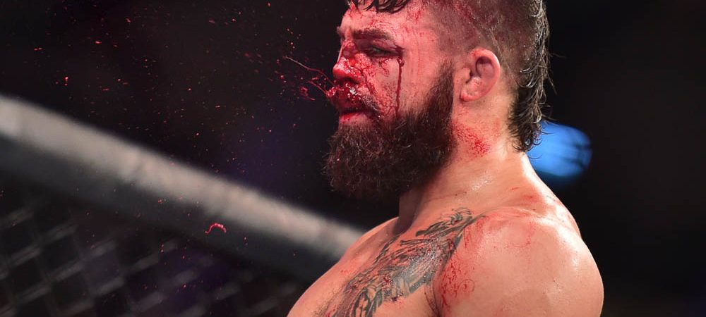 Vicente Luque shatters Mike Perry’s nose in split decision victory