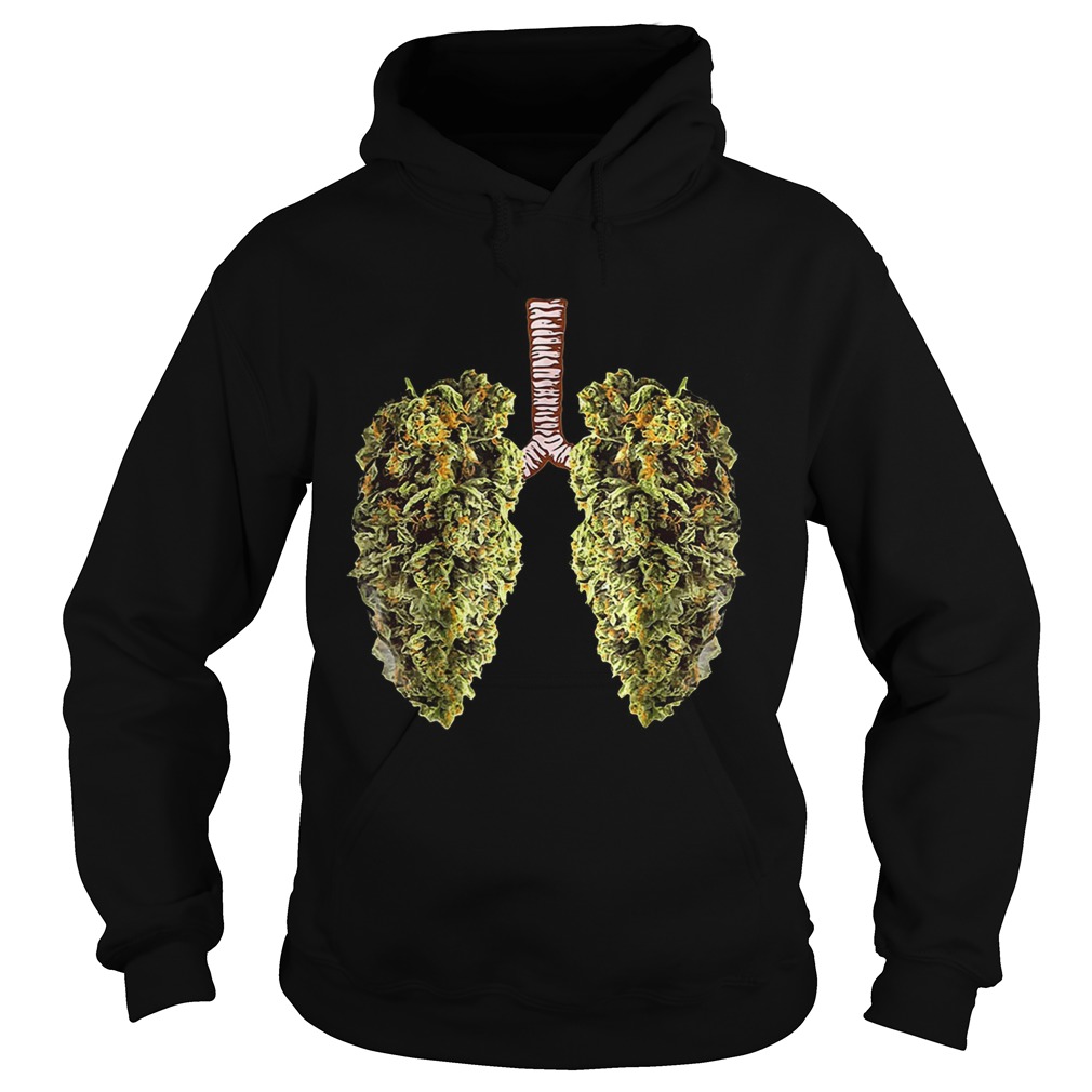 Weed Lung Marijuana Bid Lung Smoke Weed Hoodie