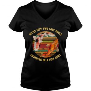 Were pink just two lost souls swimming in a fish bowl floyd Ladies Vneck
