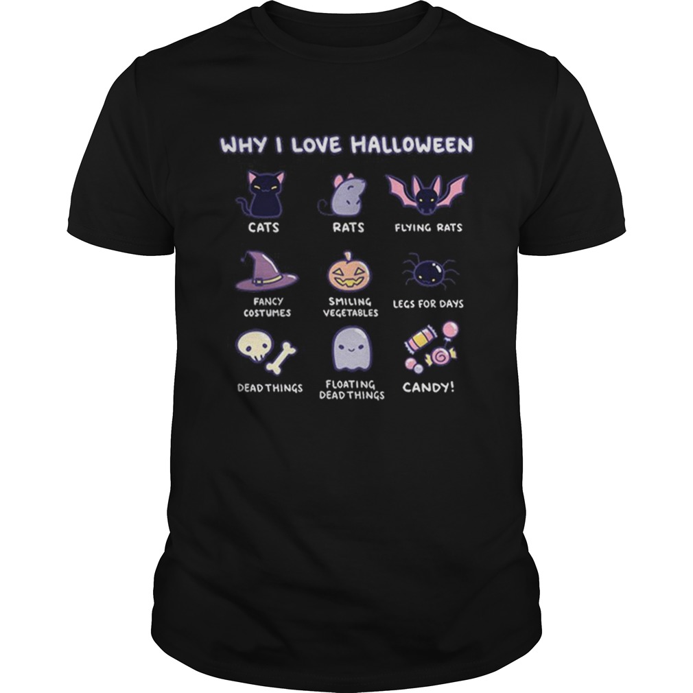 Why I Love Halloween Emoji Collection shirt