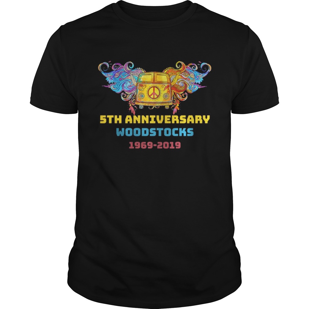 Woodstocks 50th Anniversary Peace Love TShirt
