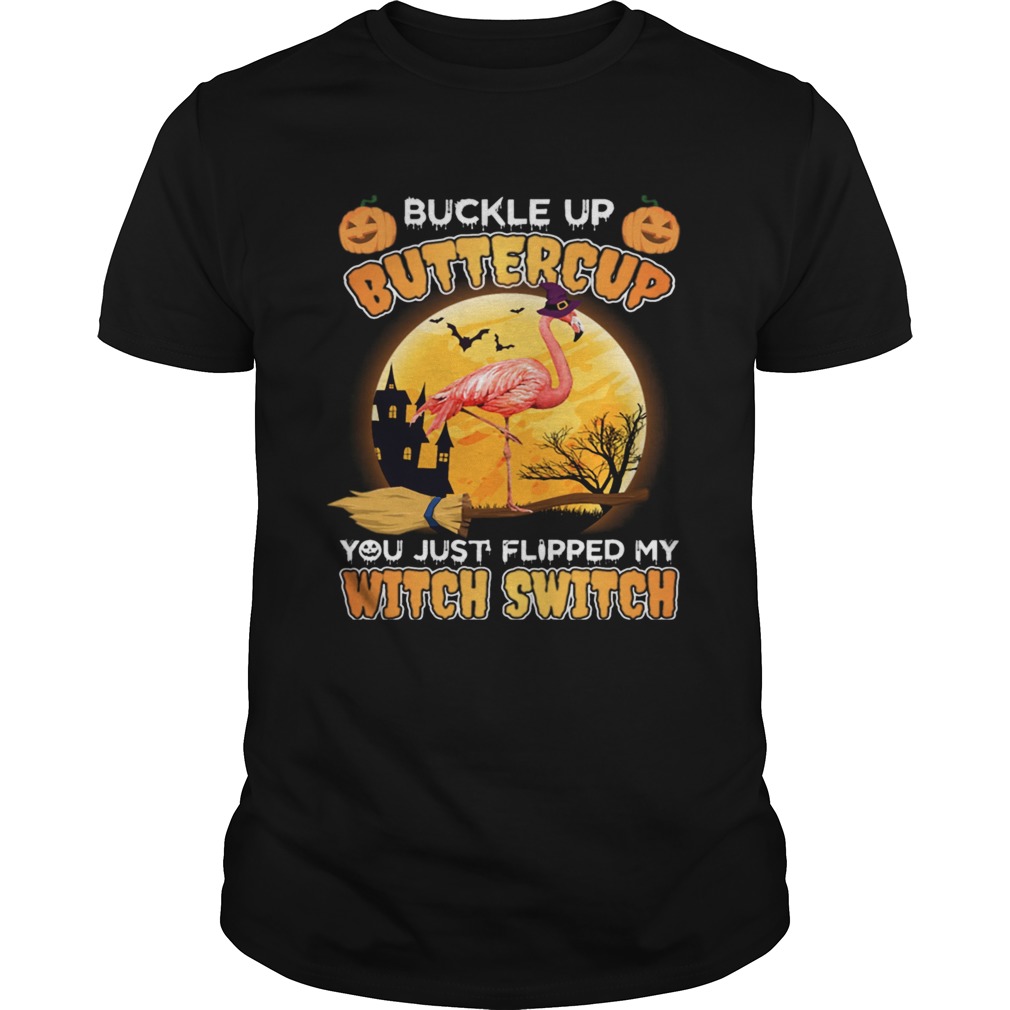 You Just Flipped My Witch Switch Flamingo Lady TShirt