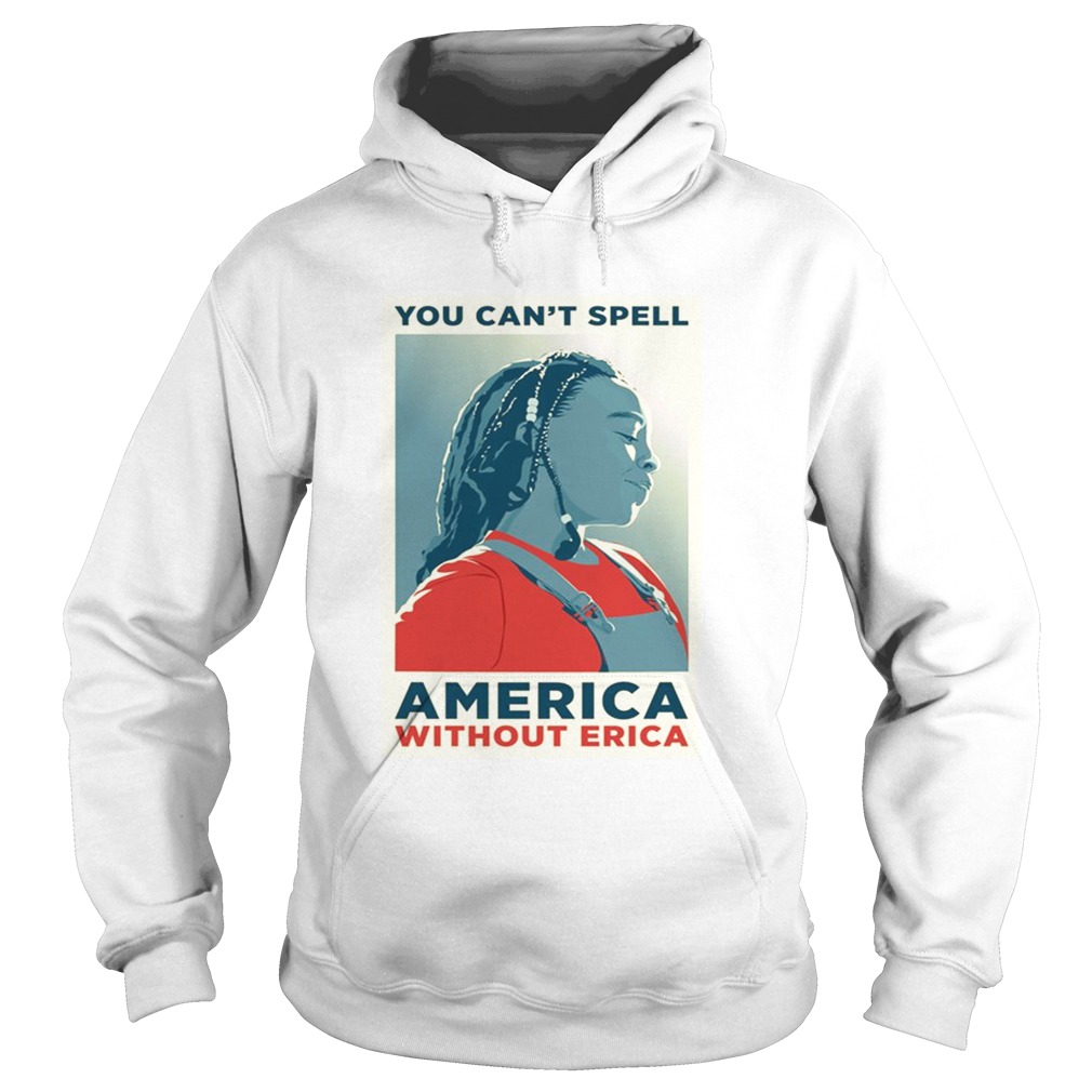 You can not spell america without erica t Hoodie