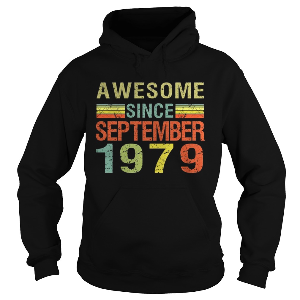 1569839154Born September 1979 Awesome 40 Bday Gift 40th Birthday T-Shirt Hoodie