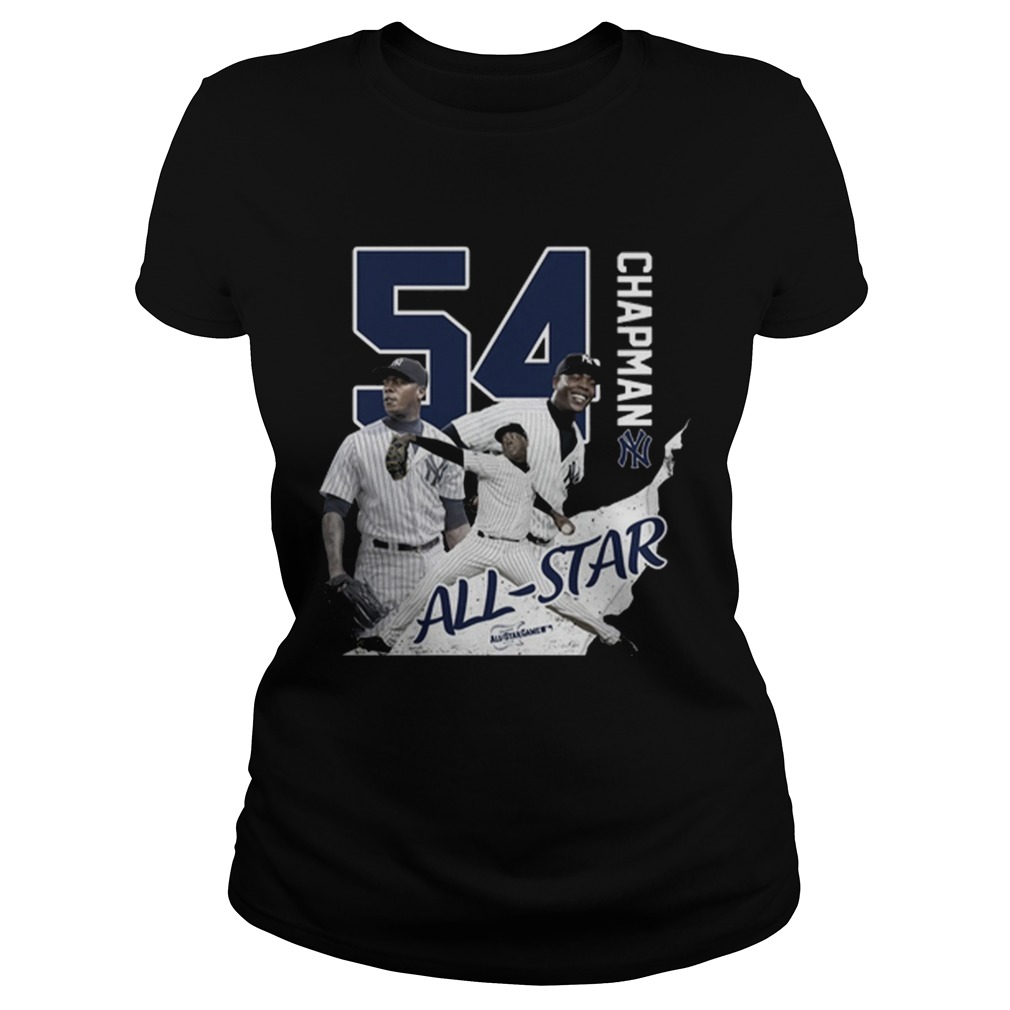 54 Aroldis Chapman all star New York Yankees Classic Ladies