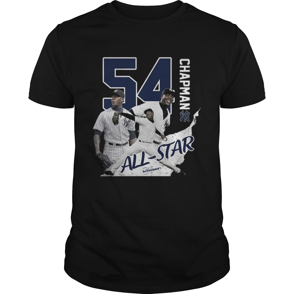 54 Aroldis Chapman all star New York Yankees shirt