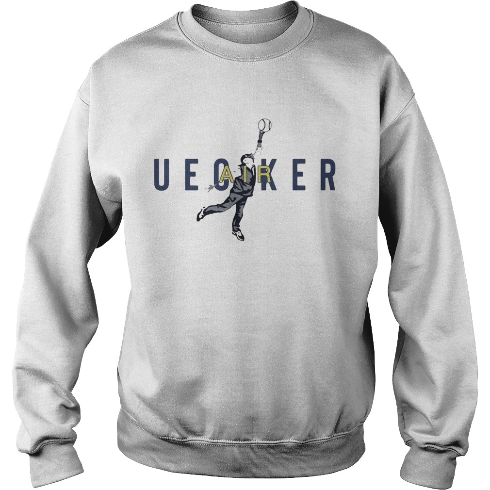 Air Uecker Milwaukee Brewers Baseball Sweatshirt