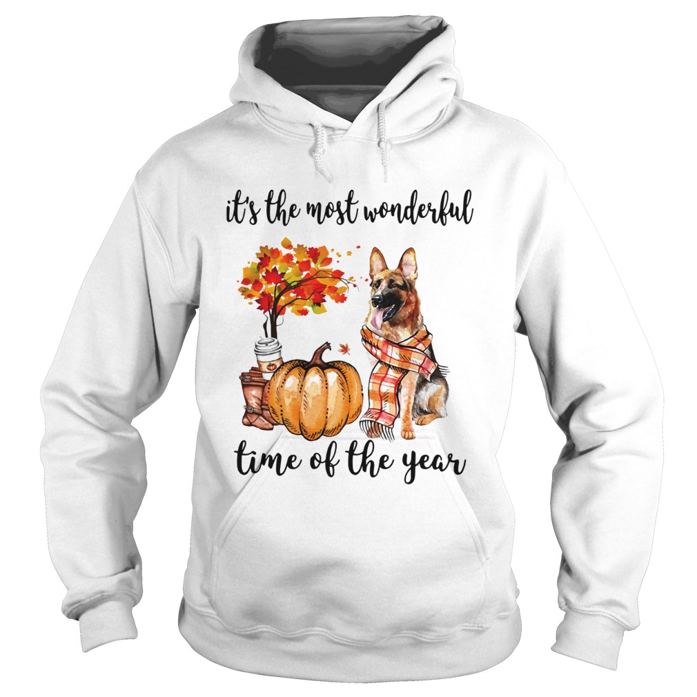 Alsatian its the most wonderful time of the year Hoodie