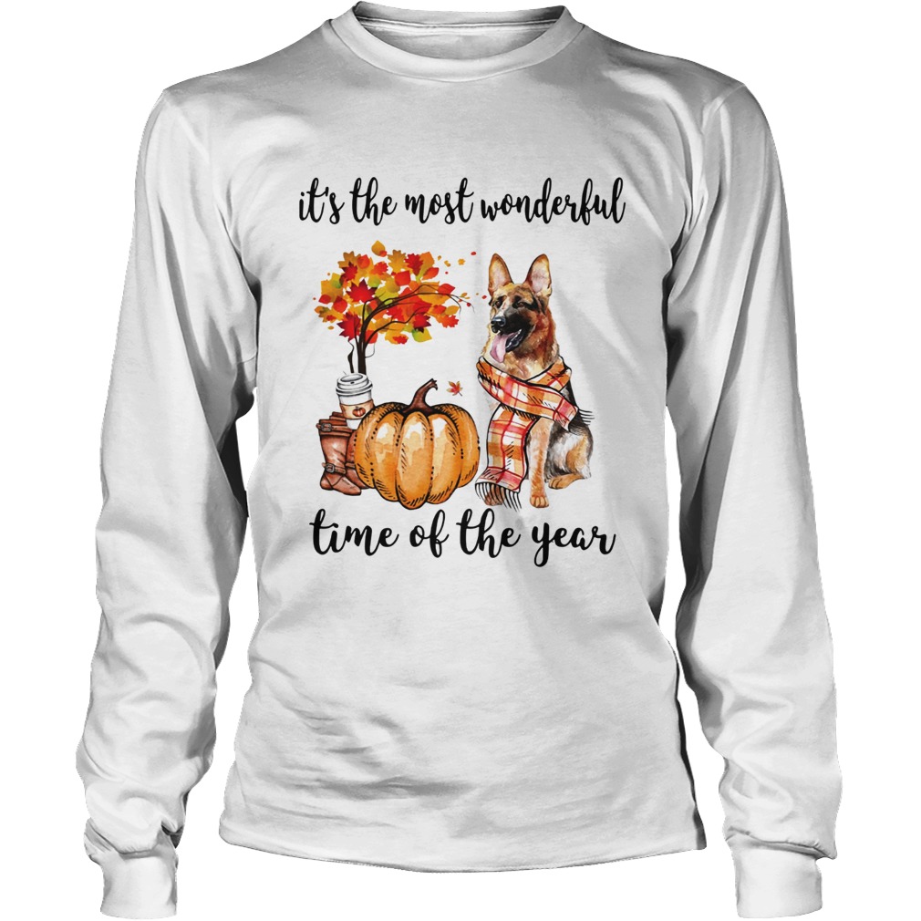 Alsatian its the most wonderful time of the year LongSleeve