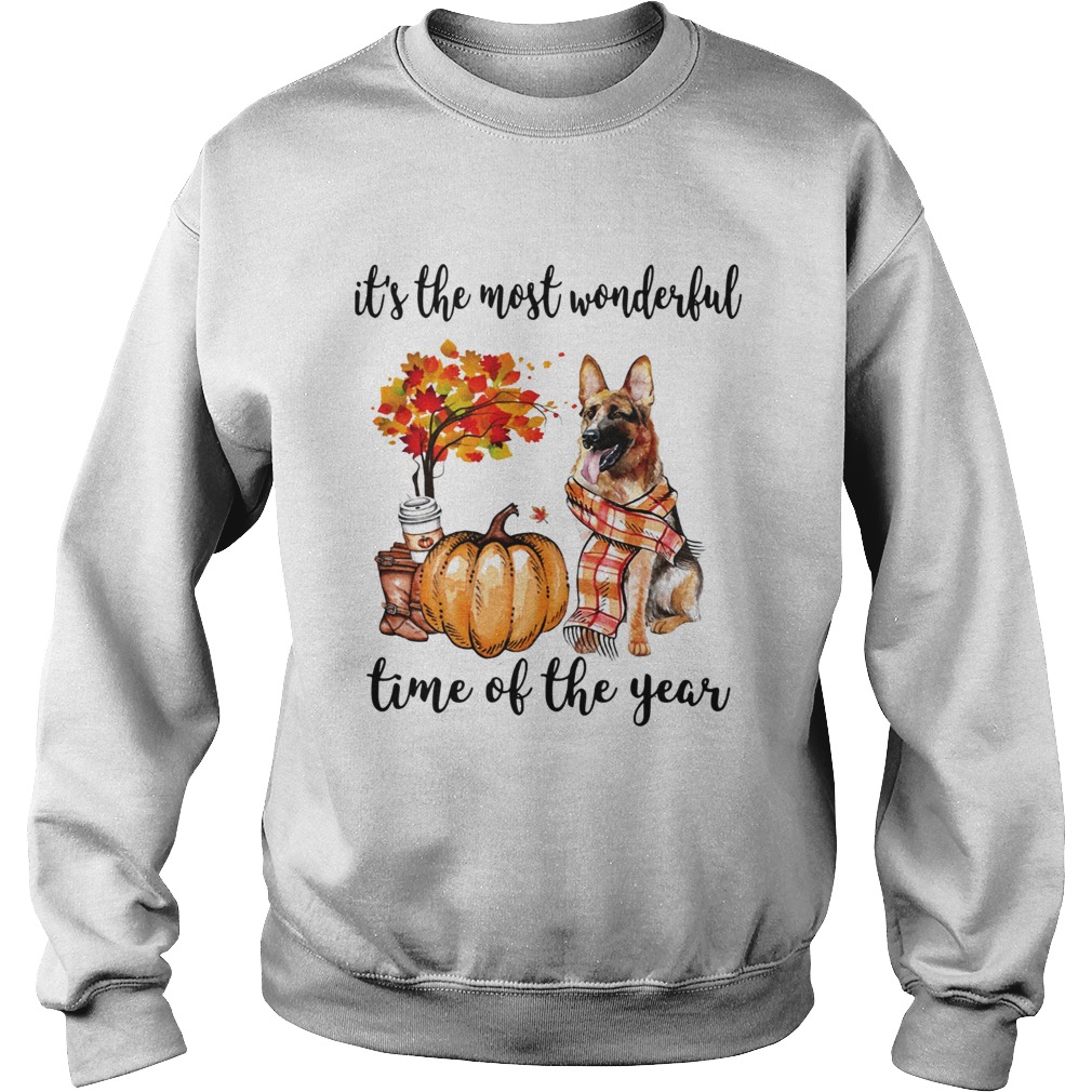 Alsatian its the most wonderful time of the year Sweatshirt