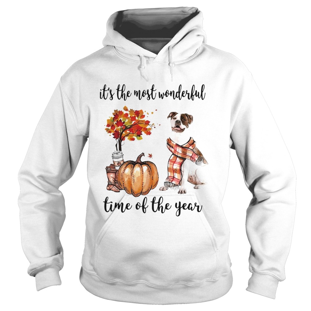 American Pit Bull Terrier its the most wonderful time of the year Hoodie