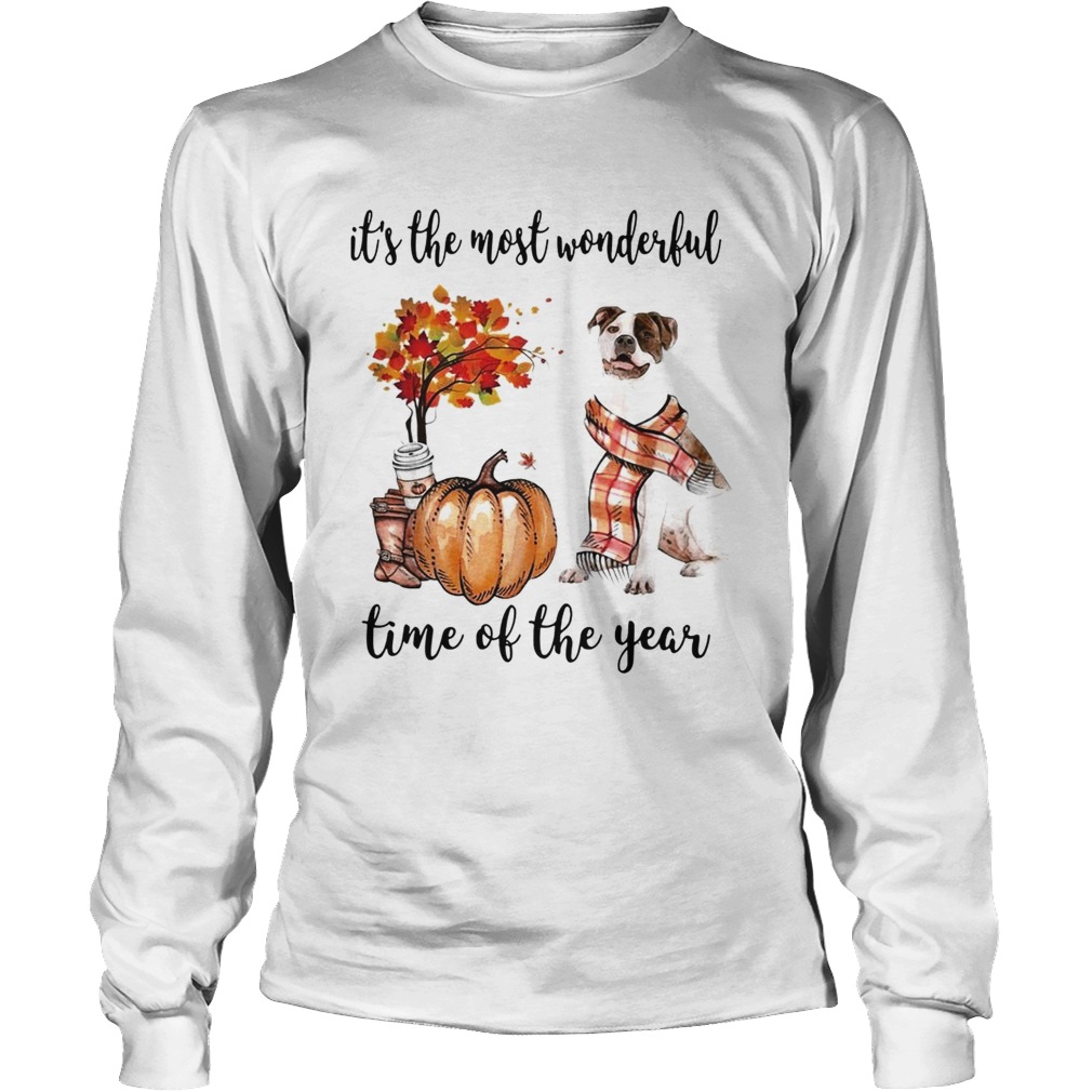 American Pit Bull Terrier its the most wonderful time of the year LongSleeve