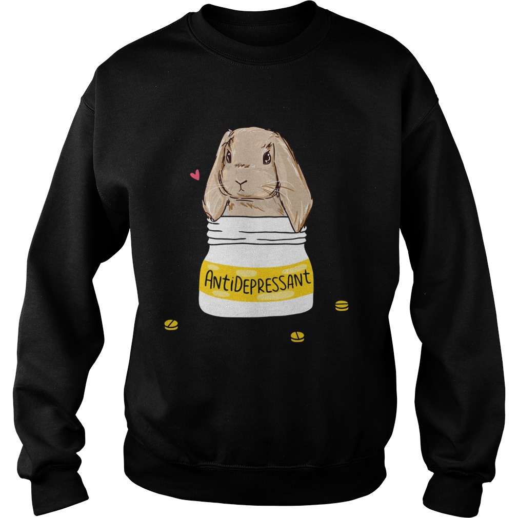 Antidepressant Bunny Sweatshirt