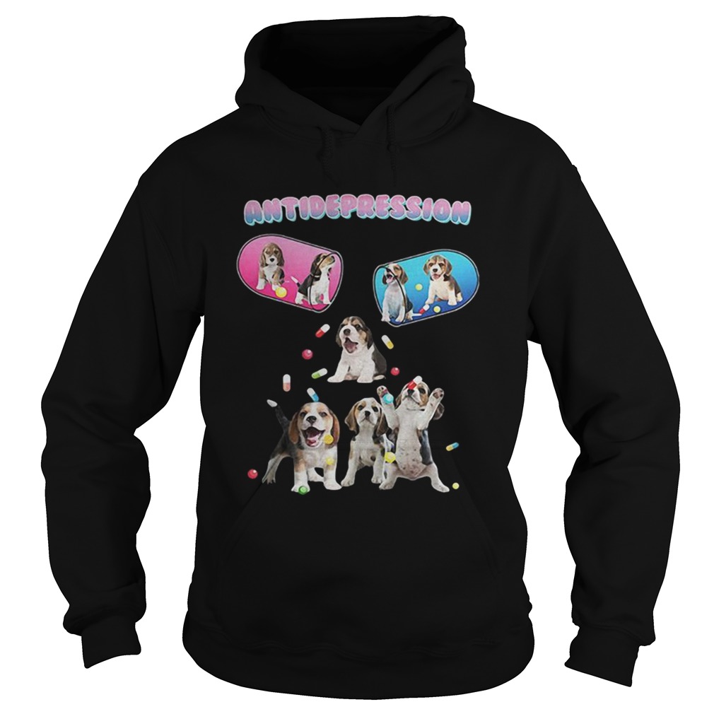 Antidepression cute beagles dogs Hoodie