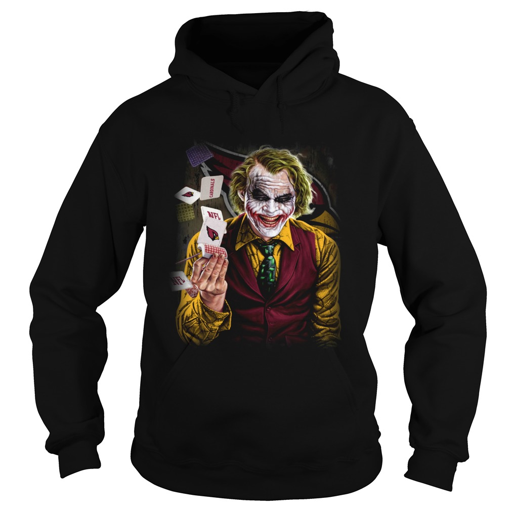 Arizona Cardinals Joker Poker Shirt Hoodie