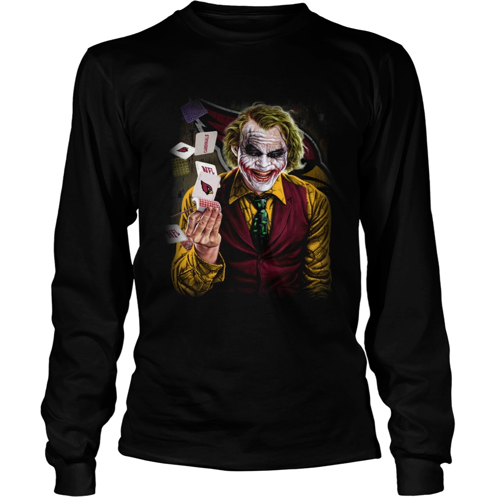Arizona Cardinals Joker Poker Shirt LongSleeve
