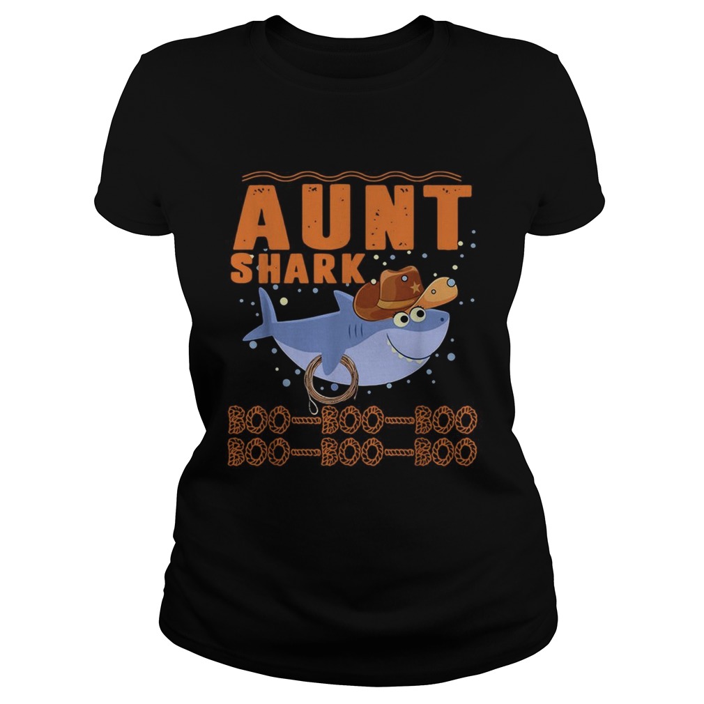 Aunt shark boo boo boo boo boo boo Classic Ladies