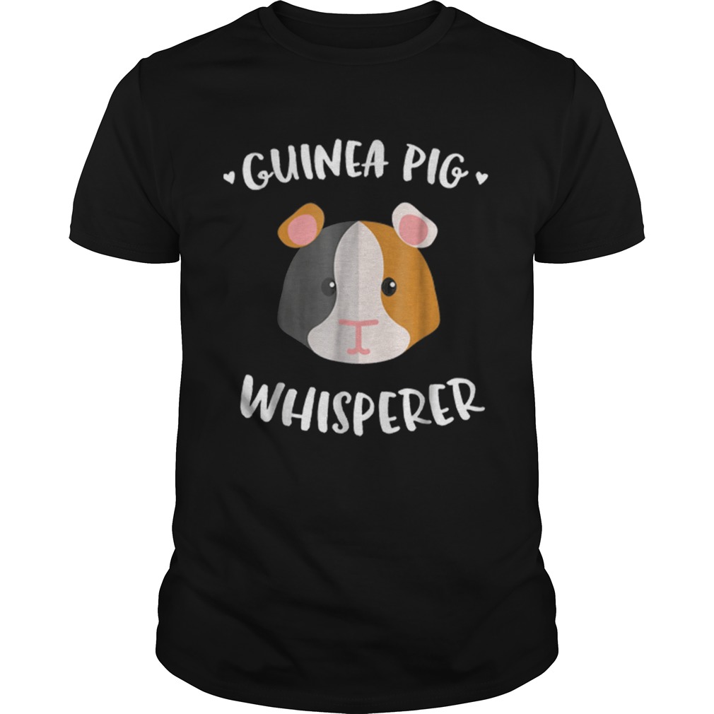 Awesome Guinea Pig Whisperer Guinea Pig Lover Gifts shirt