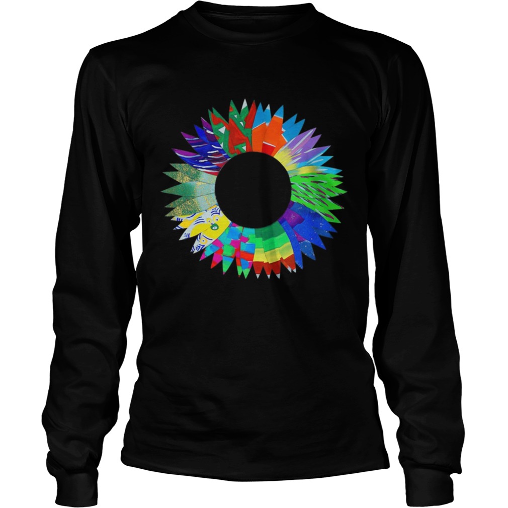Beach Flower Youll Be the Talk of the Town T Shirt LongSleeve