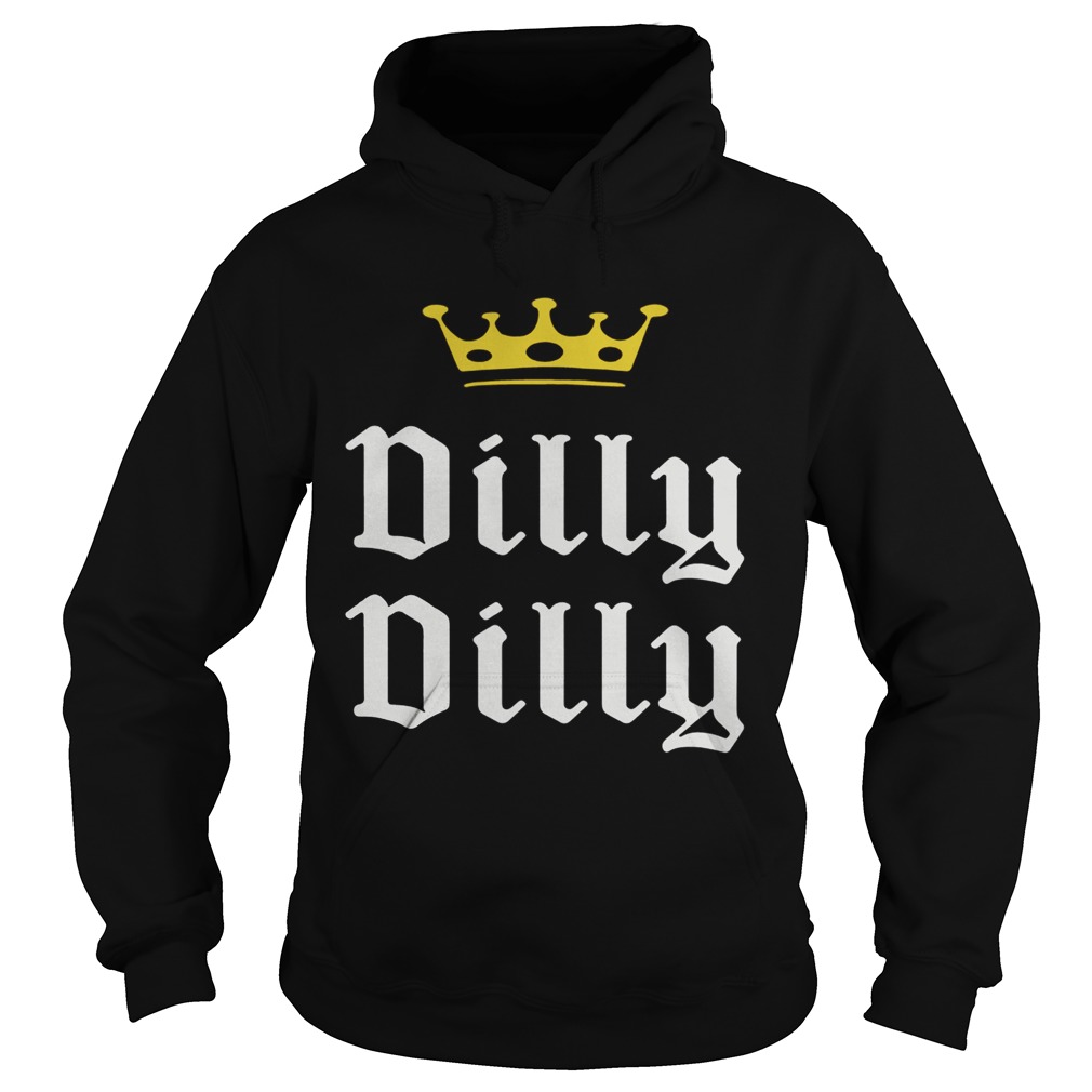 Beer Drinking Dilly Dilly Crown Hoodie