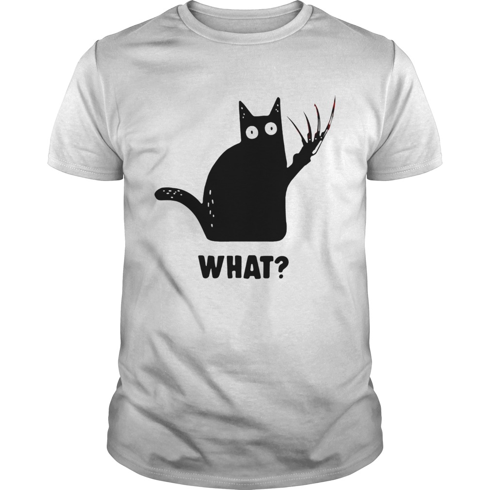 Black Cat Freddy Krueger what shirt