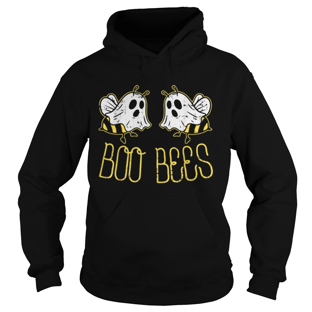 Boo Bees Funny Halloween Matching Couple Her Costume Hoodie