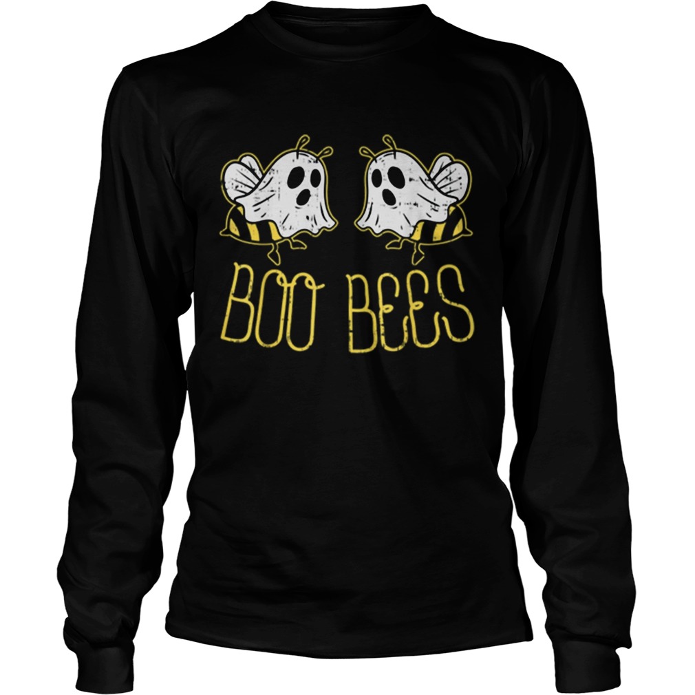 Boo Bees Funny Halloween Matching Couple Her Costume LongSleeve