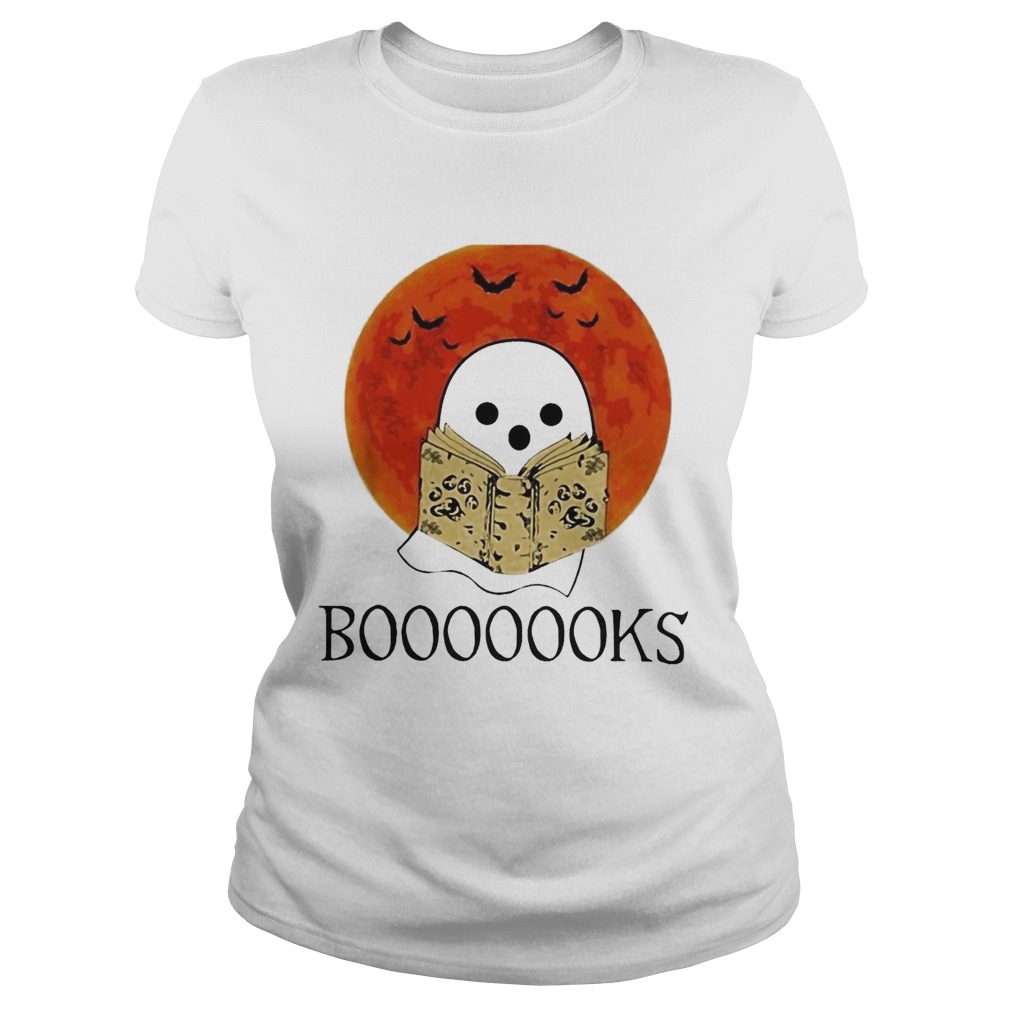 Booooks Ghost reading books Halloween Classic Ladies