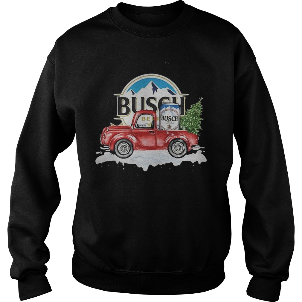 Busch christmas truck Sweatshirt