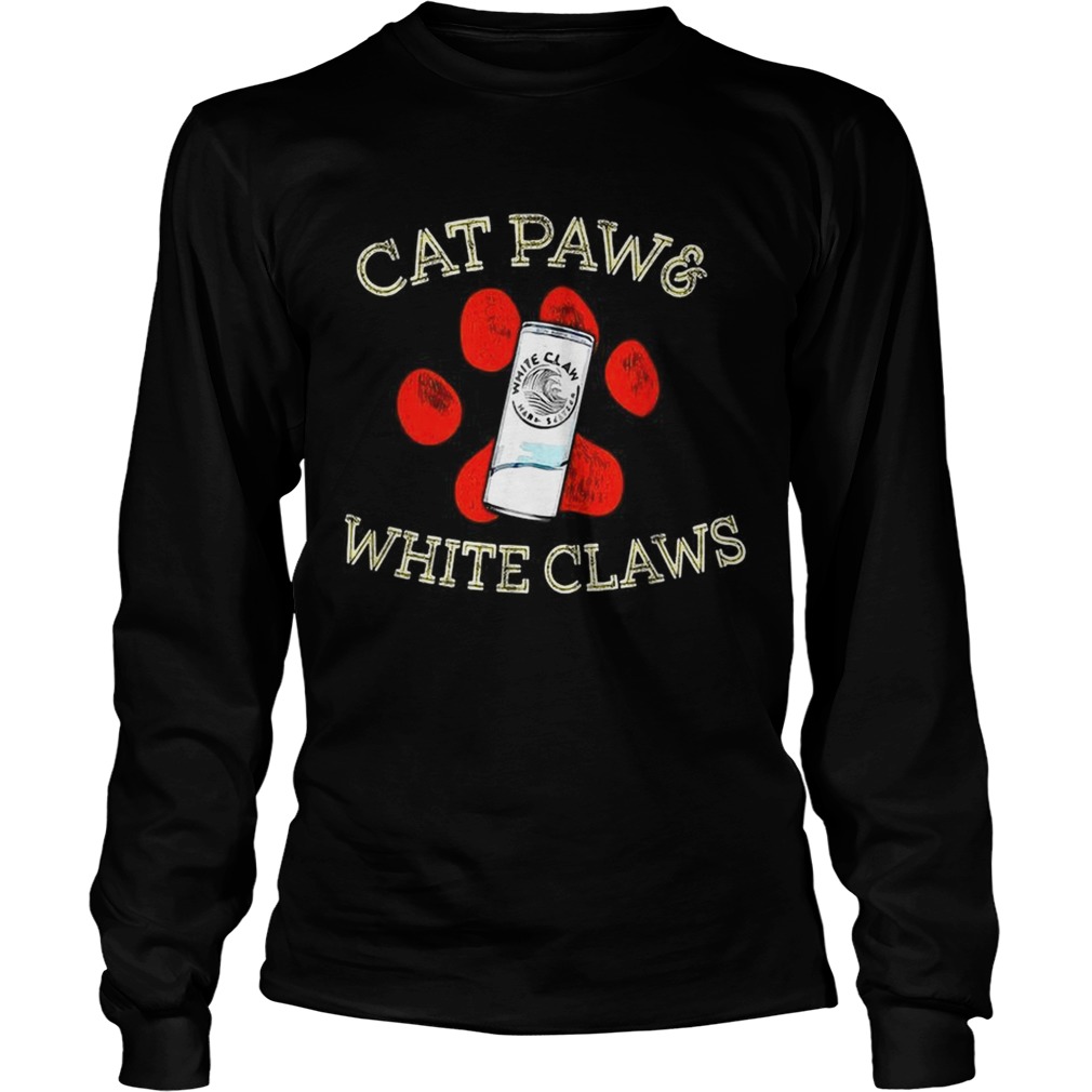 Cat paws and White Claws LongSleeve