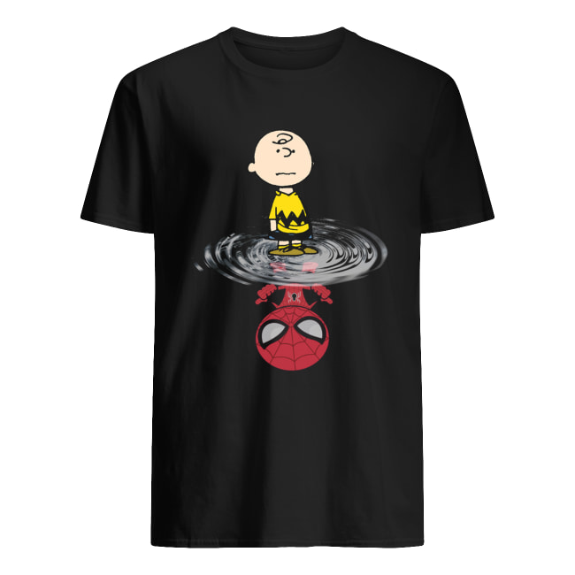 Charlie Brown and Spider-man shirt