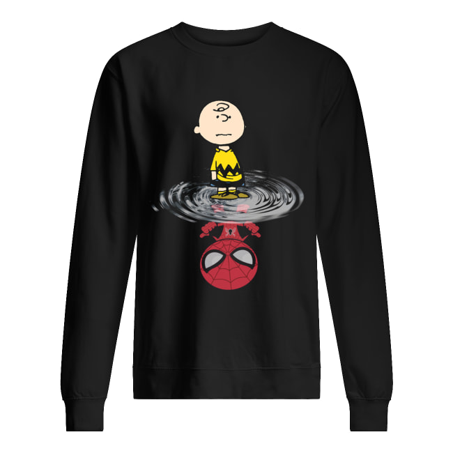 Charlie Brown and Spider-man Unisex Sweatshirt