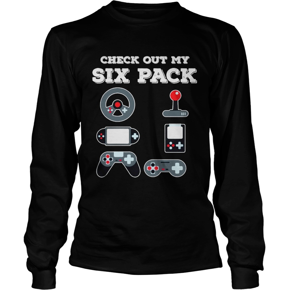 Check out my six pack games LongSleeve