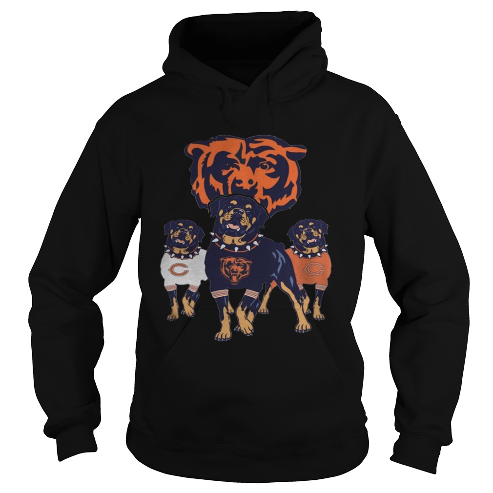 Chicago Bears Rottweiler Dog Shirt Hoodie