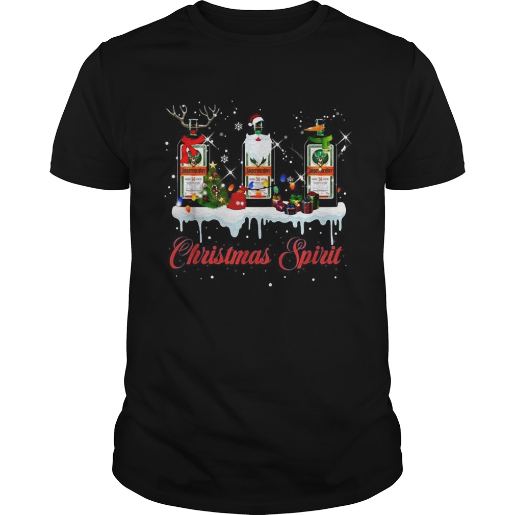 Christmas spirit Jagermeister Whisky shirt