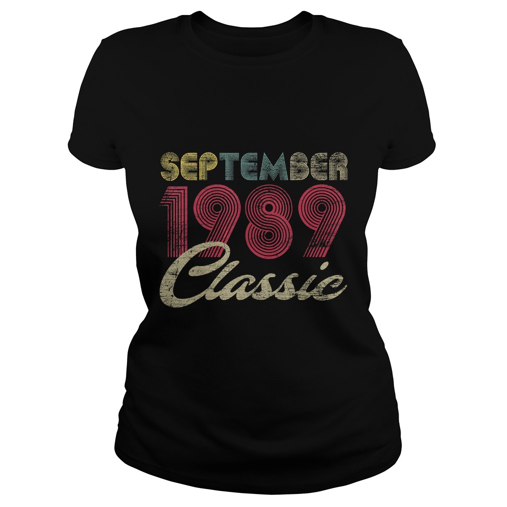 Classic September 1989 Shirt Classic Ladies