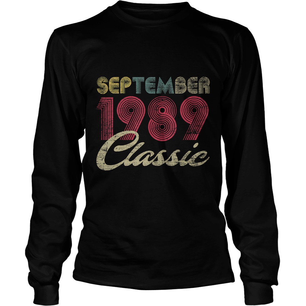 Classic September 1989 Shirt LongSleeve