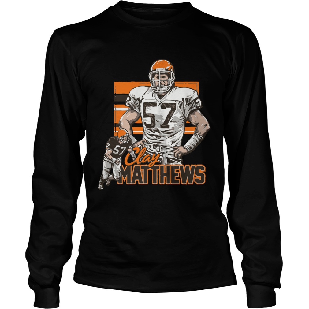 Clay Matthews Cleveland Browns Vintage Shirt LongSleeve