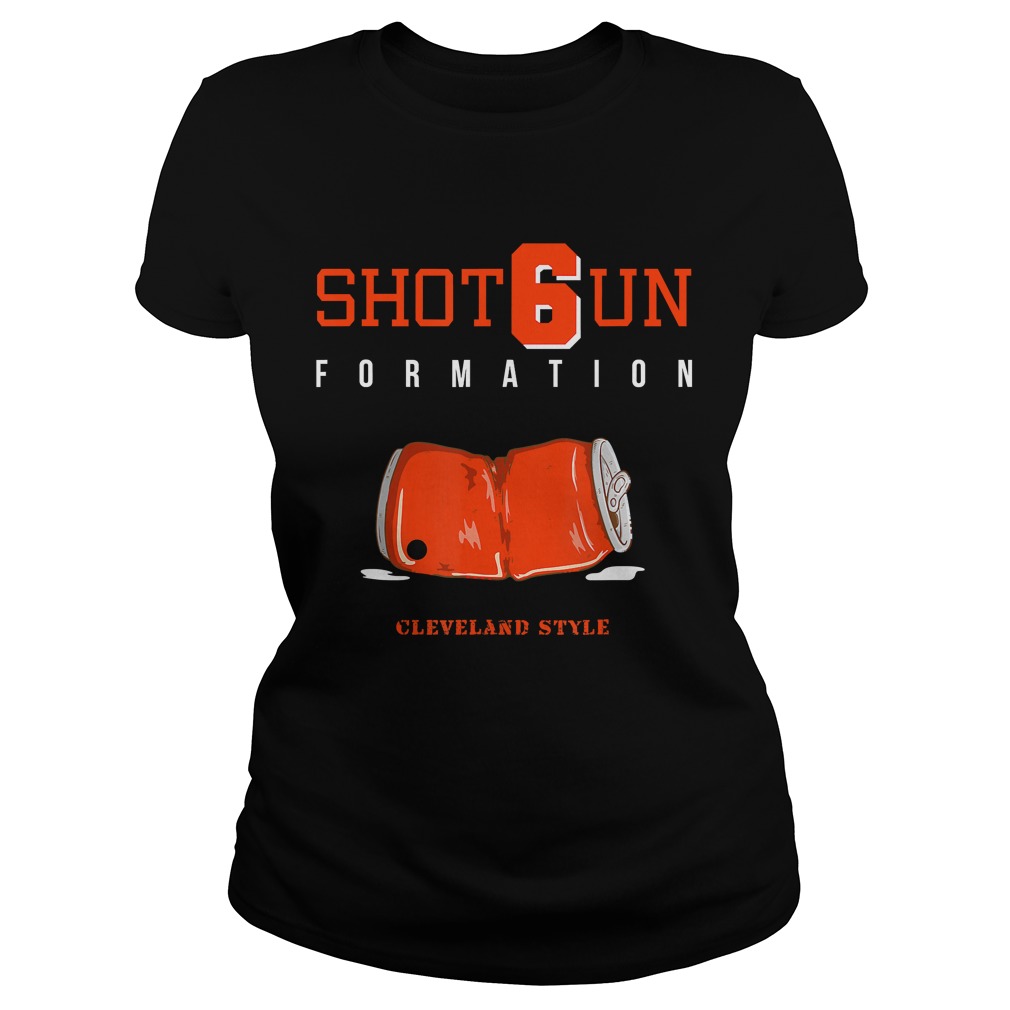 Cleveland Shot Gun Formation TShirt Classic Ladies