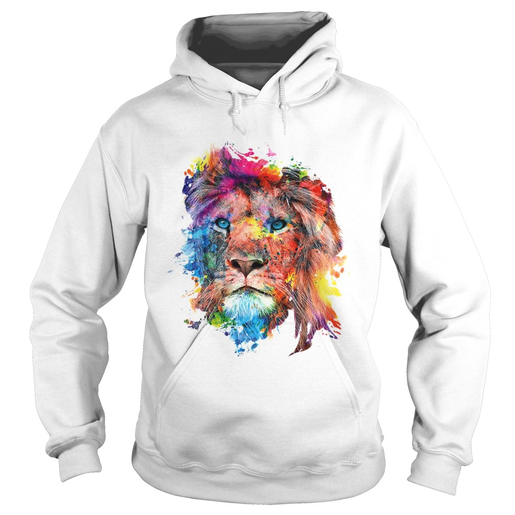 Colorful lion Hoodie