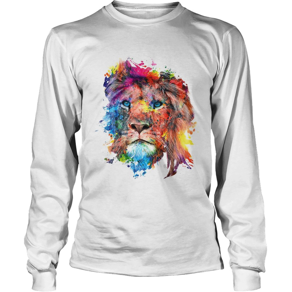 Colorful lion LongSleeve