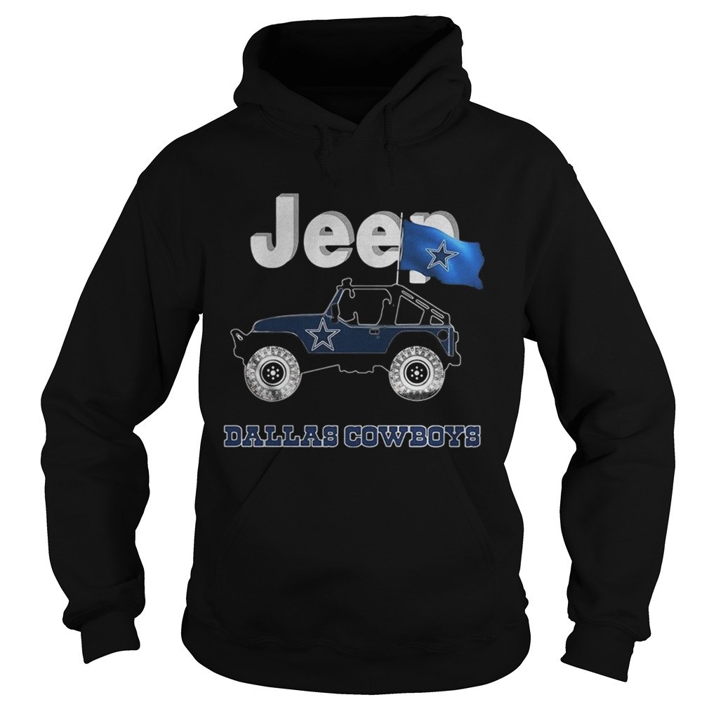 Dallas Cowboys flag Jeep Hoodie
