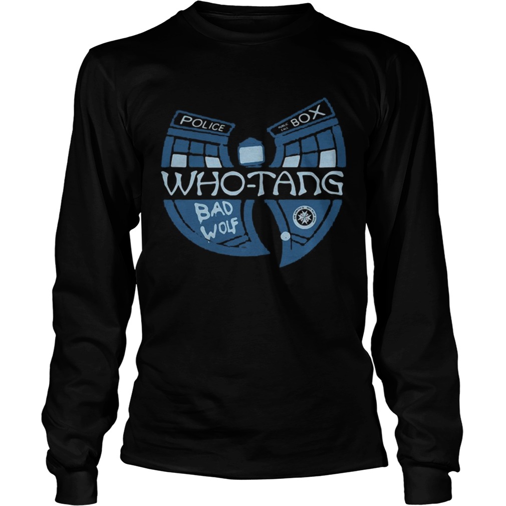 Doctor Who Whotang clan Bad Wolf LongSleeve