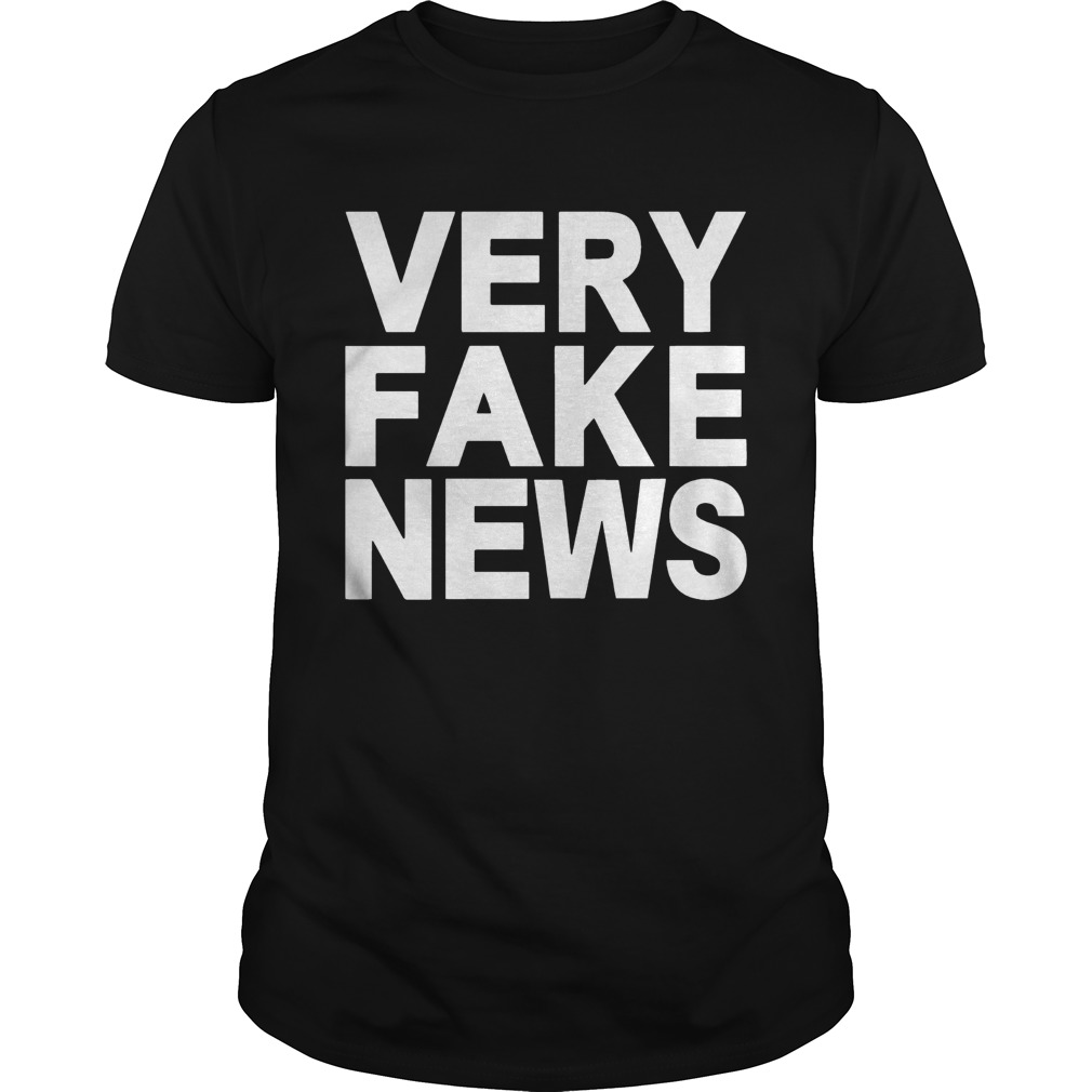 Donald Trump Jr Very Fake News Shirt