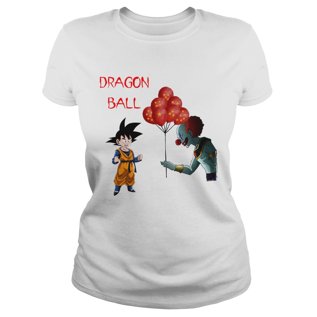 Dragon Ball Pennywise and Songoku Classic Ladies
