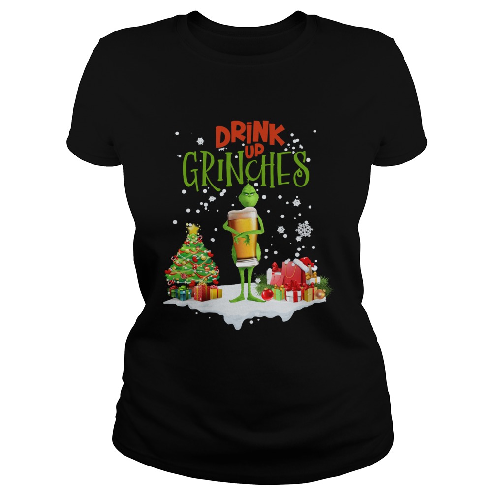 Drink Up Grinches Christmas Classic Ladies