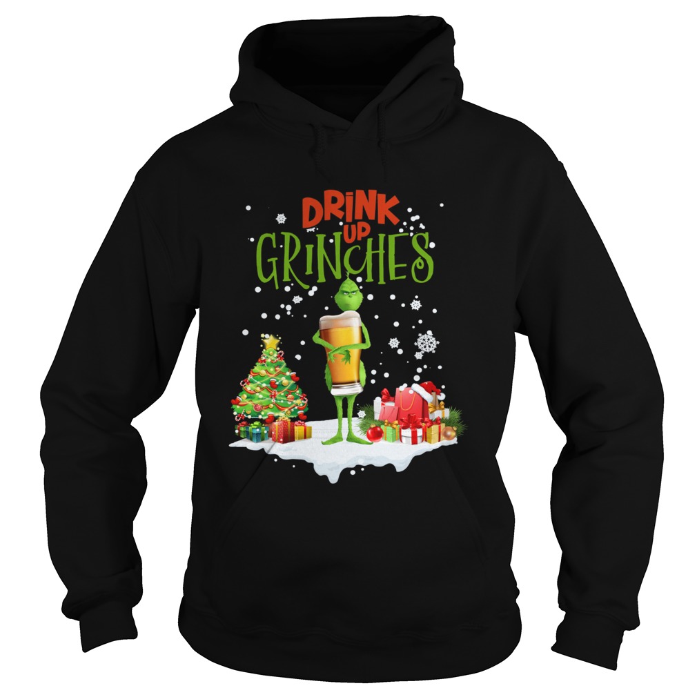 Drink Up Grinches Christmas Hoodie