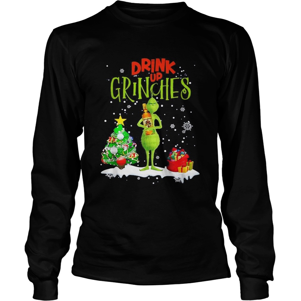 Drink up Grinches Christmas Captain Morgan LongSleeve